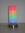 Signalleuchte, 4-Farben LED mit Edelstahlfuß