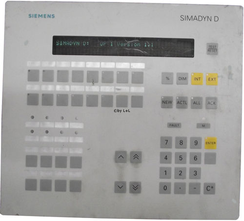 Reparatur Siemens Simadyn D Operator Panel OP1 6DD 1670-0AF0