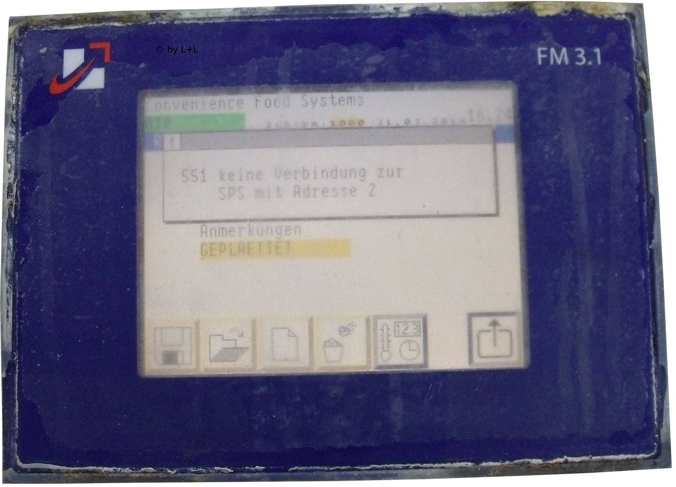 Reparatur GEA / CFS FM3.1 - OEM TP27-6" Touch 6AV3627-5DB00-0BR0 Color