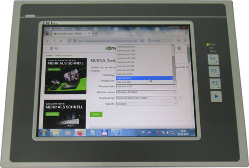 Reparatur Lenze MP1000s DVI Touch Display